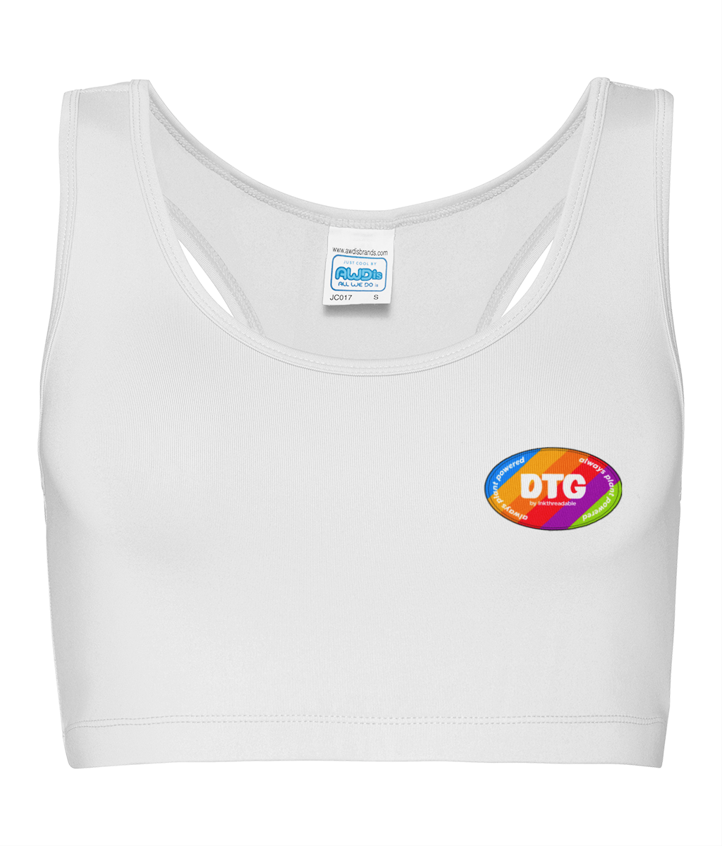Women's Cool Sports Crop Top | AWDis Just Cool